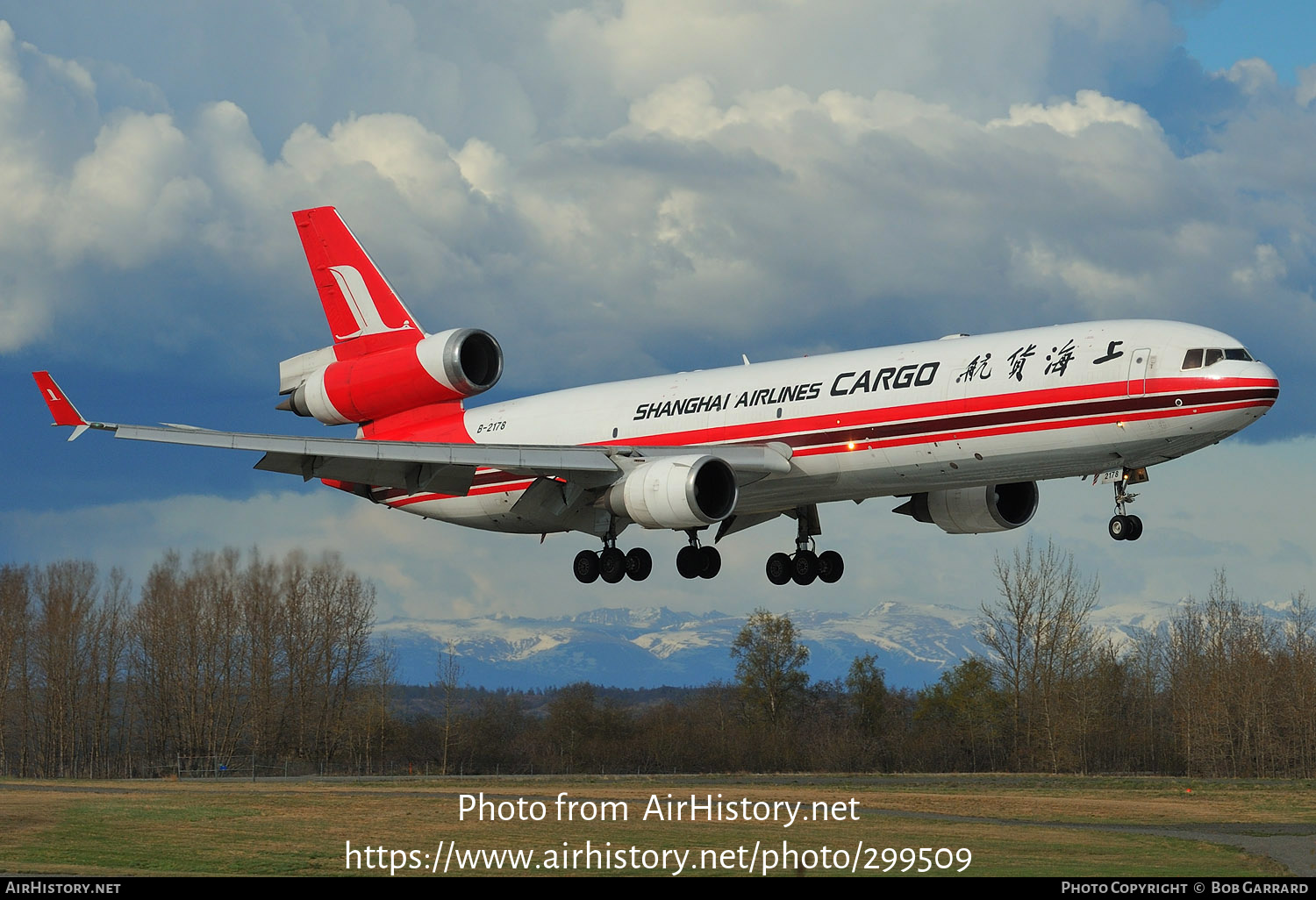 Aircraft Photo of B-2178 | McDonnell Douglas MD-11/F | Shanghai Airlines Cargo | AirHistory.net #299509