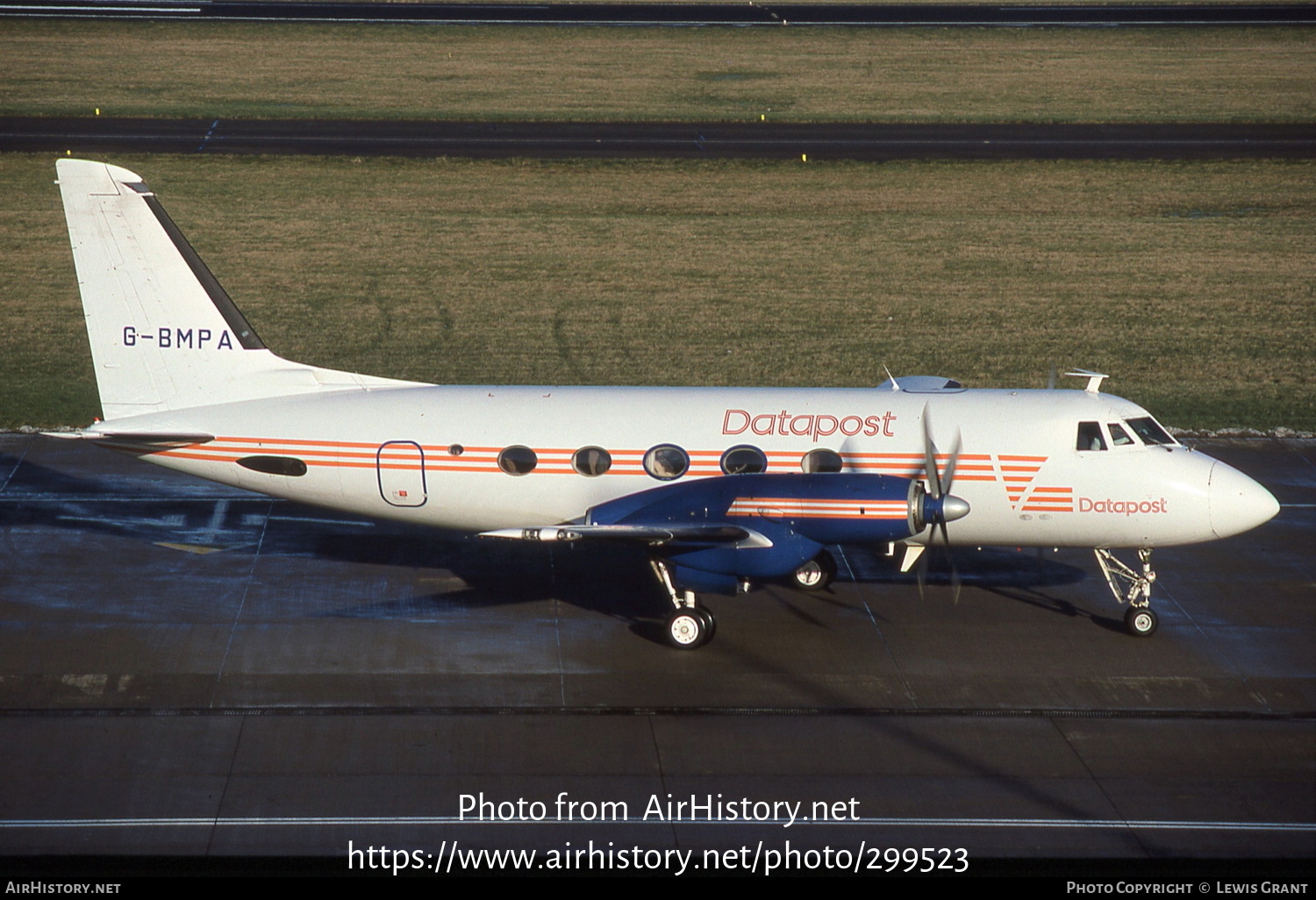 Aircraft Photo of G-BMPA | Grumman G-159 Gulfstream I | Datapost | AirHistory.net #299523