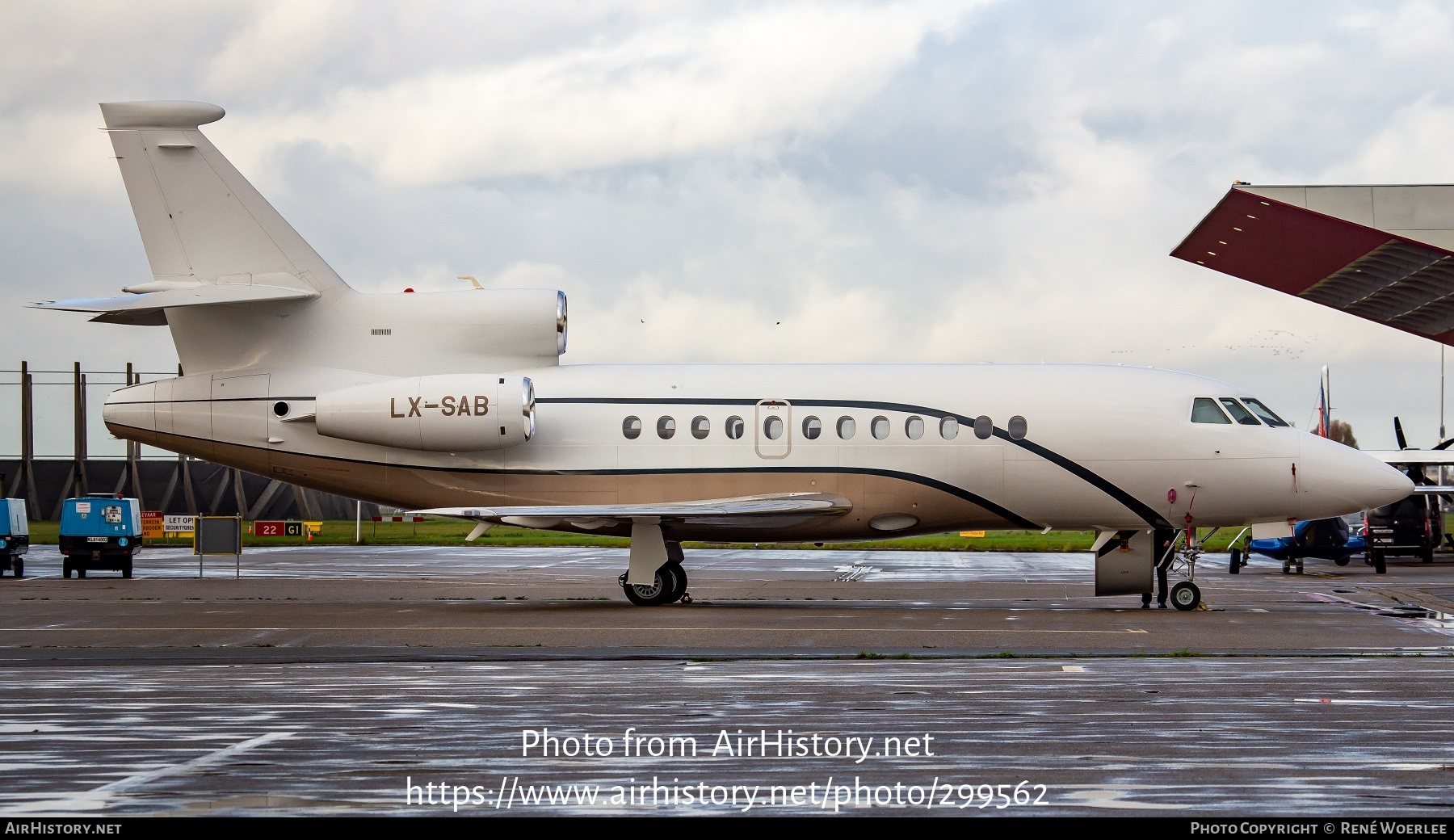 Aircraft Photo of LX-SAB | Dassault Falcon 900DX | AirHistory.net #299562