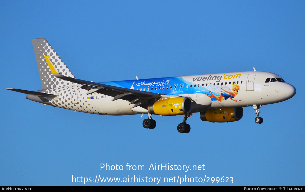 Aircraft Photo of EC-MLE | Airbus A320-232 | Vueling Airlines | AirHistory.net #299623