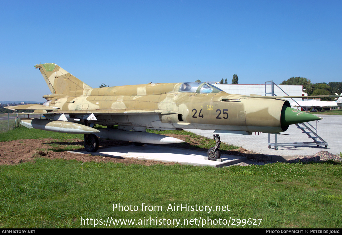 Aircraft Photo of 2425 | Mikoyan-Gurevich MiG-21bis | Germany - Air Force | AirHistory.net #299627