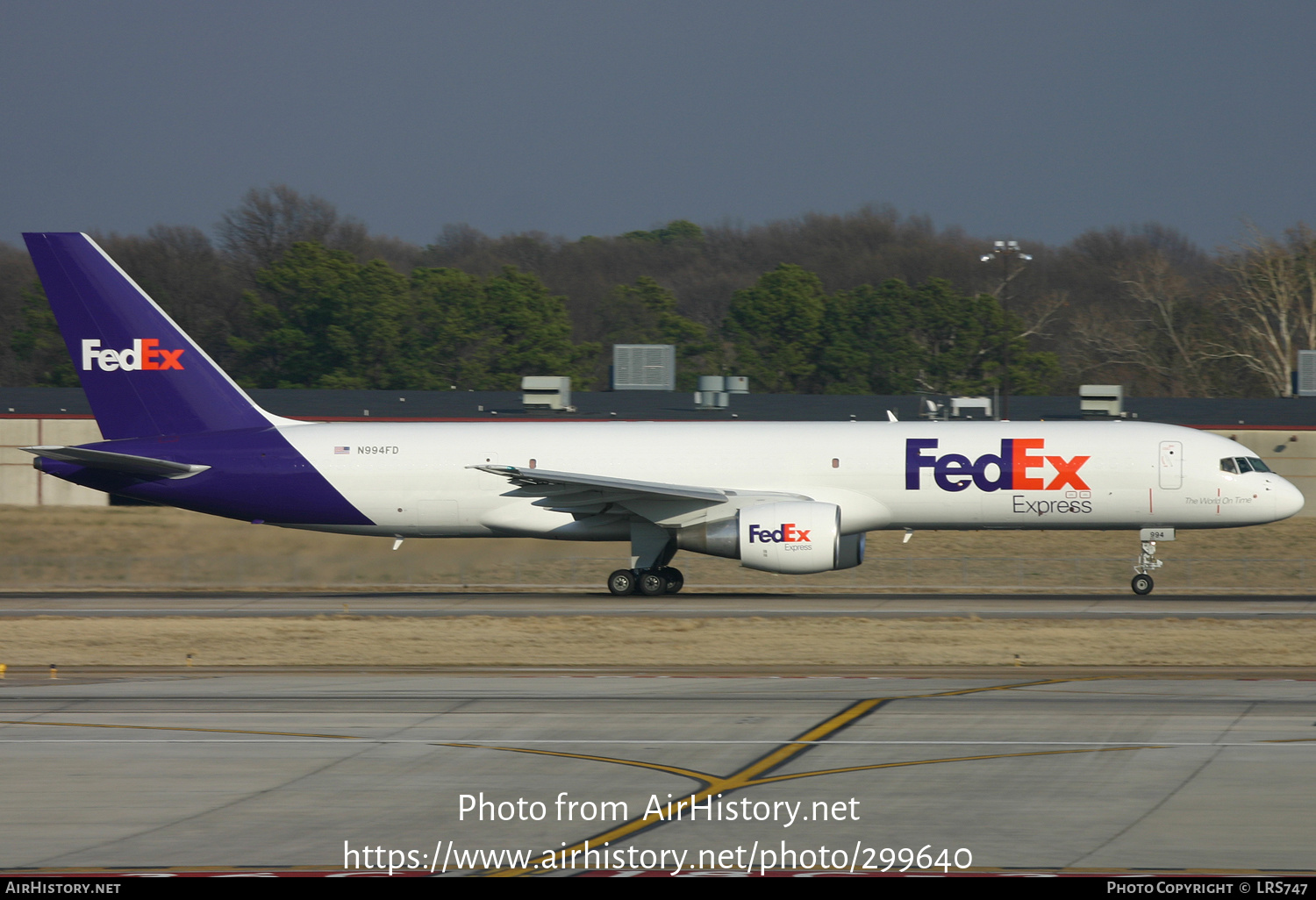 Aircraft Photo of N994FD | Boeing 757-23A(SF) | FedEx Express - Federal Express | AirHistory.net #299640