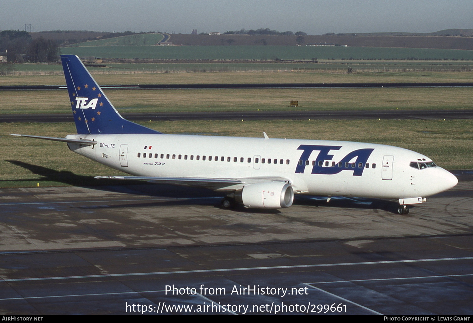 Aircraft Photo of OO-LTE | Boeing 737-3M8 | TEA - Trans European Airways | AirHistory.net #299661