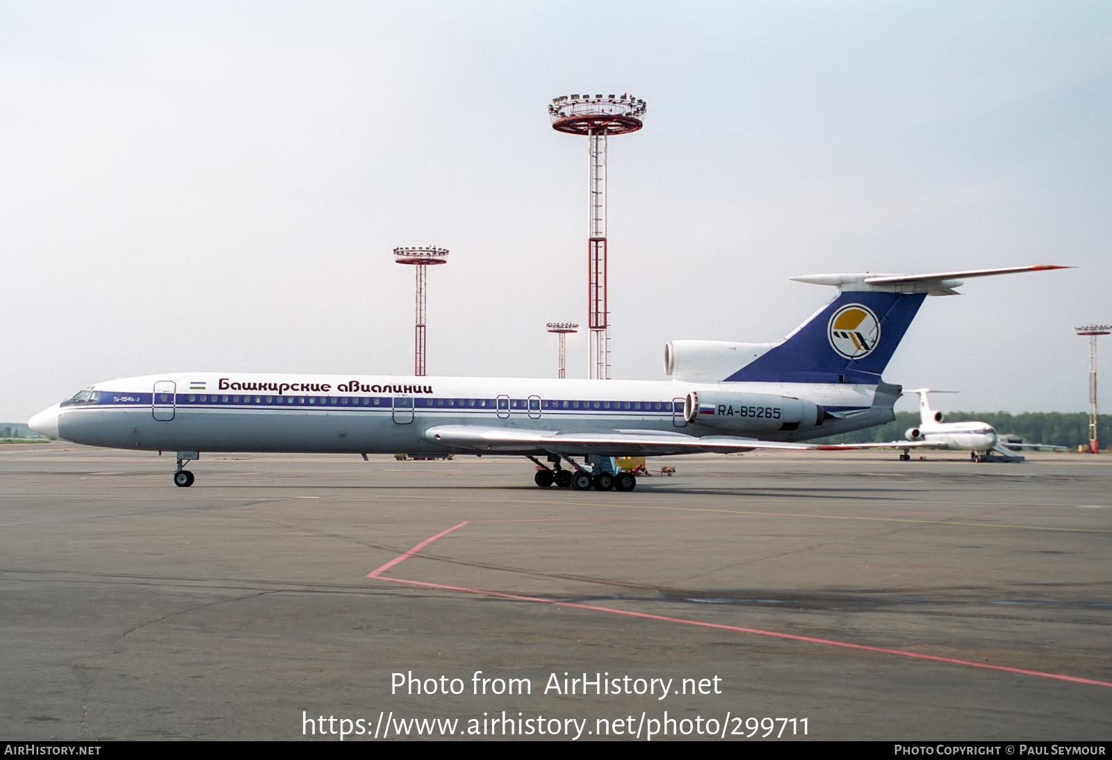 Aircraft Photo of RA-85265 | Tupolev Tu-154B-2 | BAL Bashkirian Airlines | AirHistory.net #299711