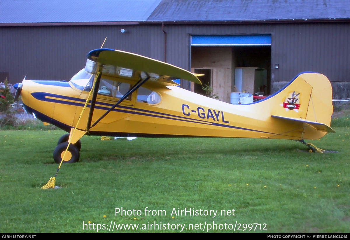 Aircraft Photo of C-GAYL | Aeronca 11ACX Chief | AirHistory.net #299712