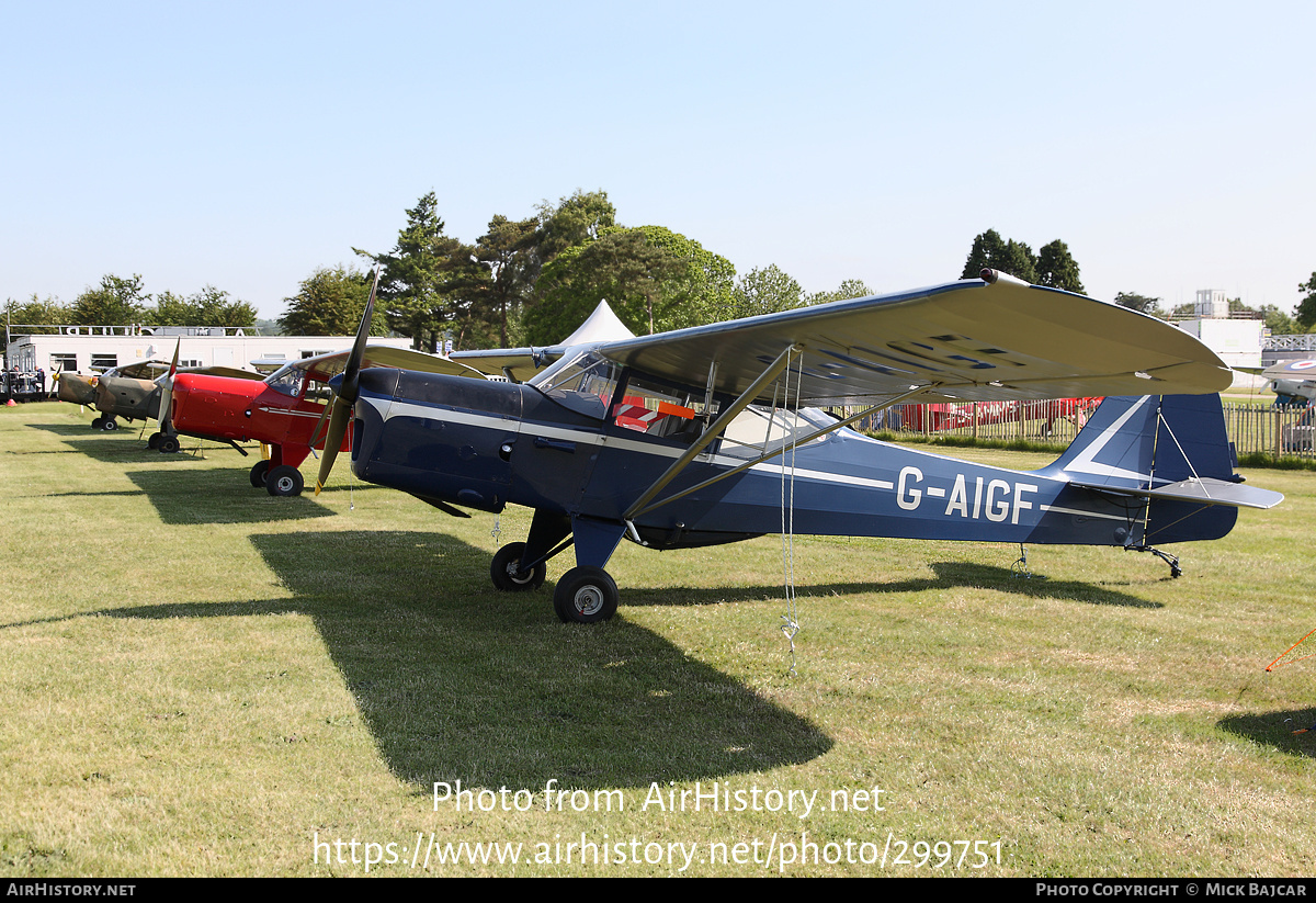 Aircraft Photo of G-AIGF | Auster J-1N Alpha | AirHistory.net #299751