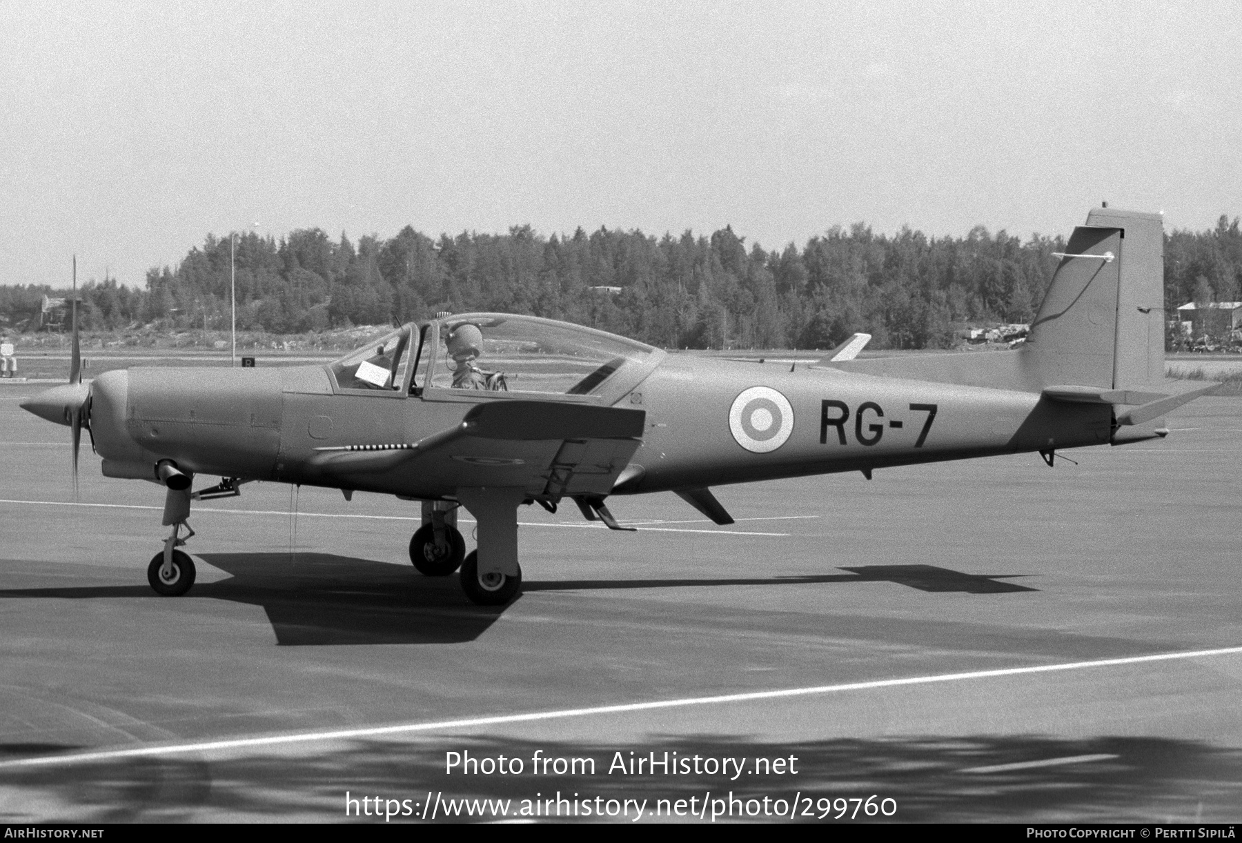 Aircraft Photo of RG-7 | Valmet L-90TP Redigo | Finland - Air Force | AirHistory.net #299760