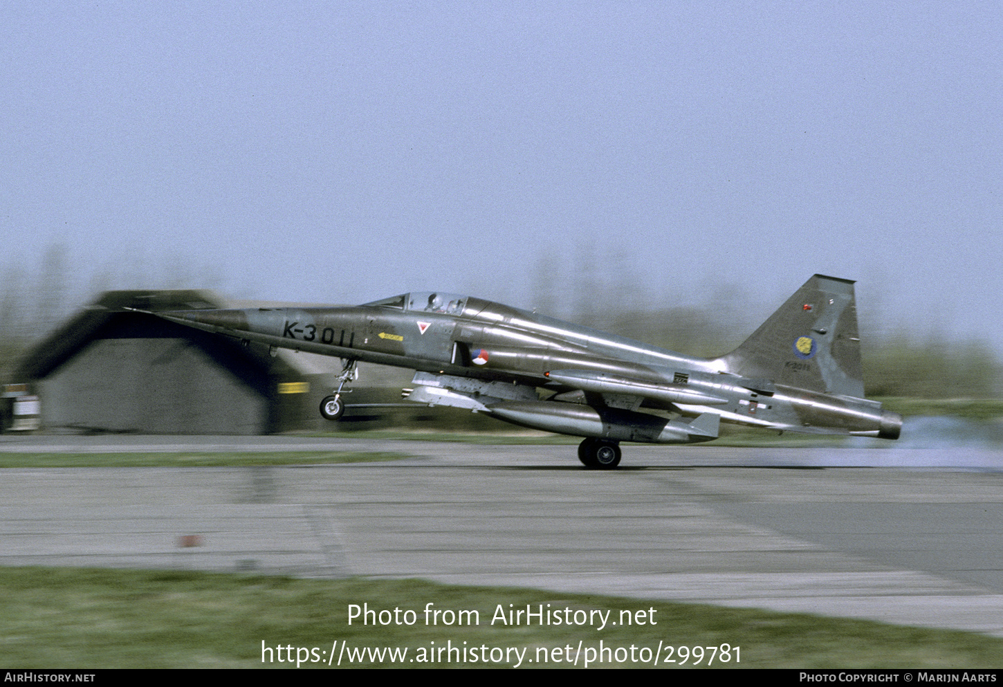 Aircraft Photo of K-3011 | Canadair NF-5A | Netherlands - Air Force | AirHistory.net #299781