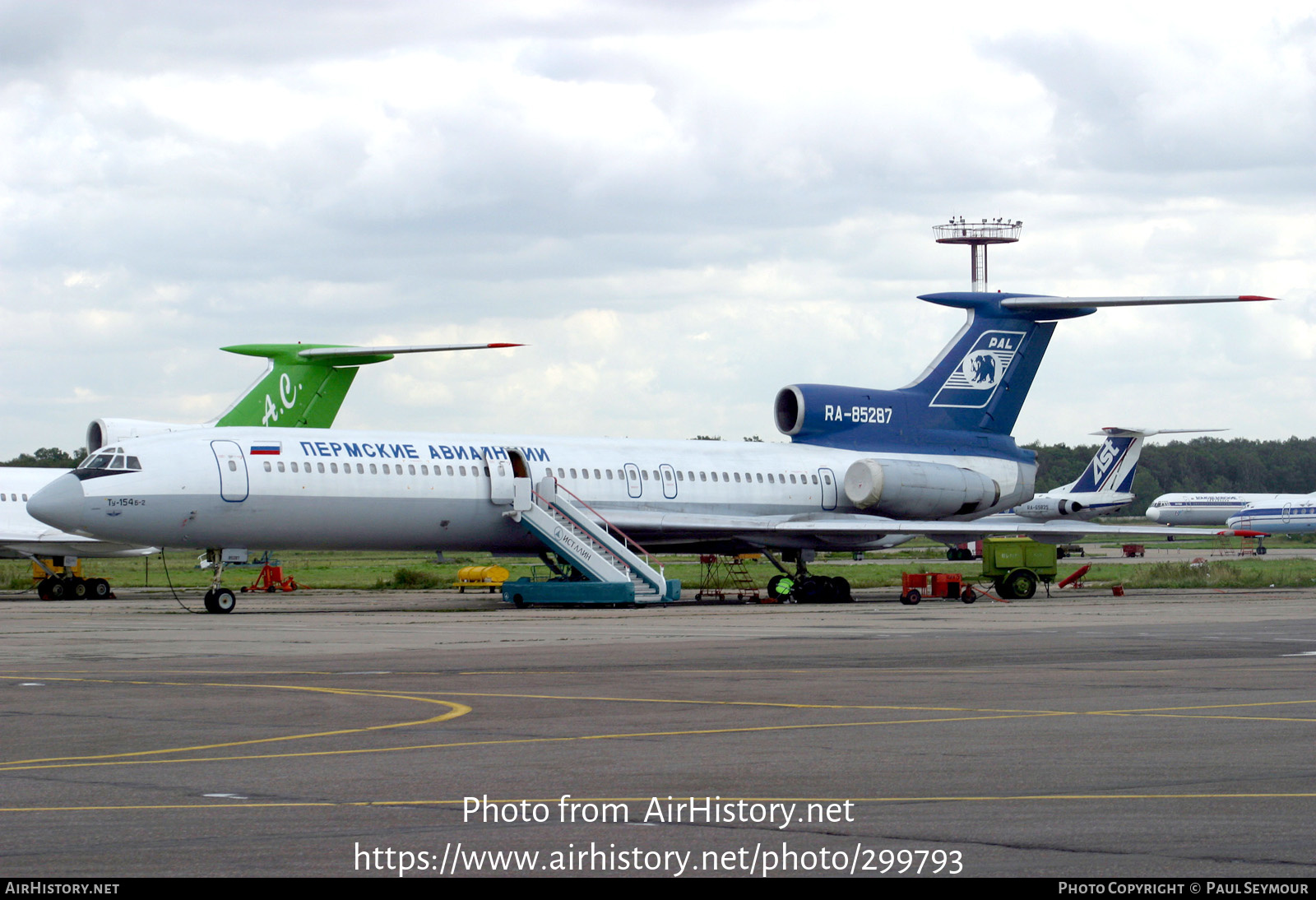 Aircraft Photo of RA-85287 | Tupolev Tu-154B-2 | Permskie Avialinii - PAL | AirHistory.net #299793