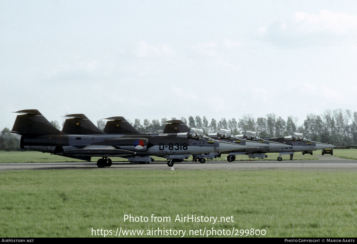 Aircraft Photo of D-8318 | Lockheed F-104G Starfighter | Netherlands - Air Force | AirHistory.net #299800