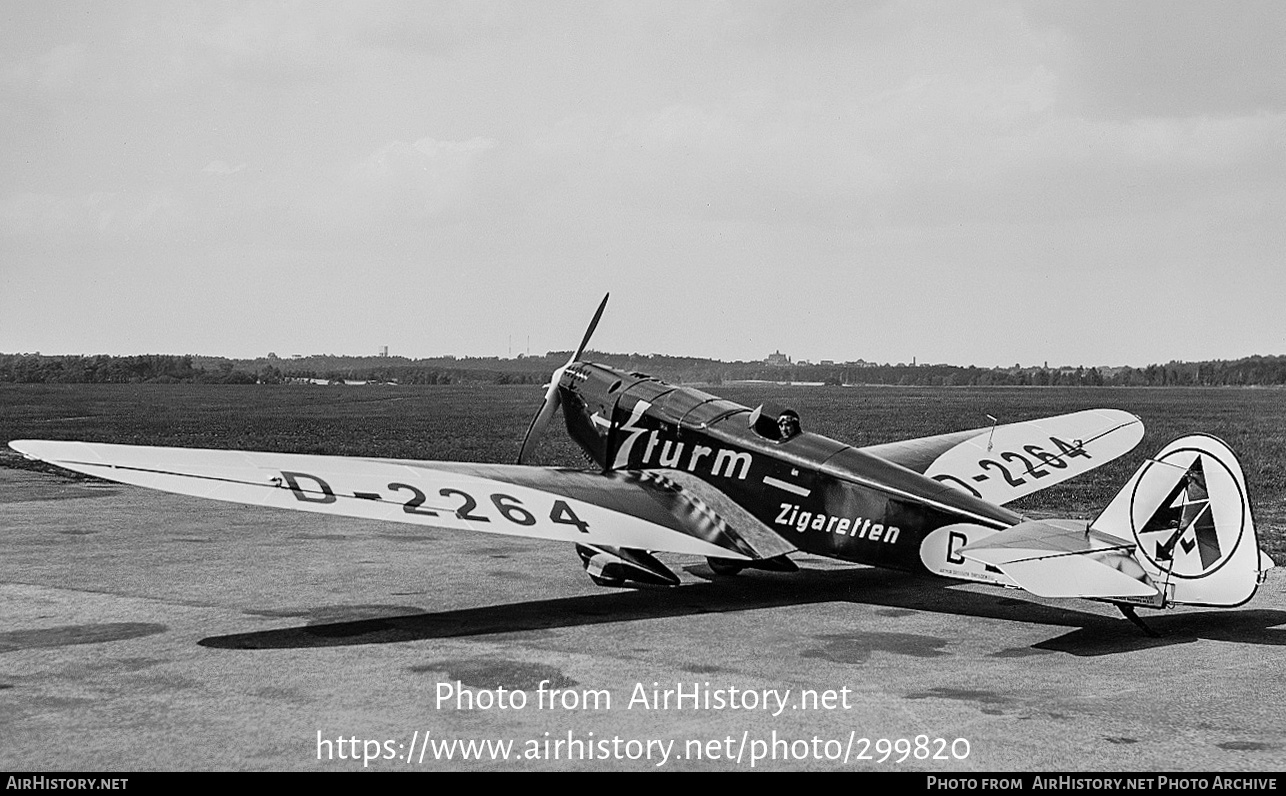 Aircraft Photo of D-2264 | Klemm VL 26Va | AirHistory.net #299820