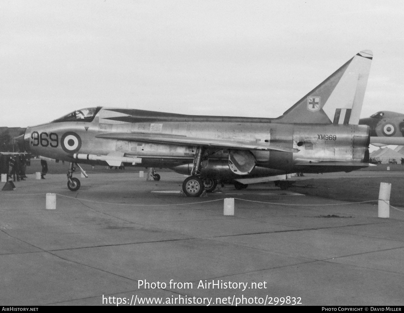 Aircraft Photo of XM969 | English Electric Lightning T4 | UK - Air Force | AirHistory.net #299832