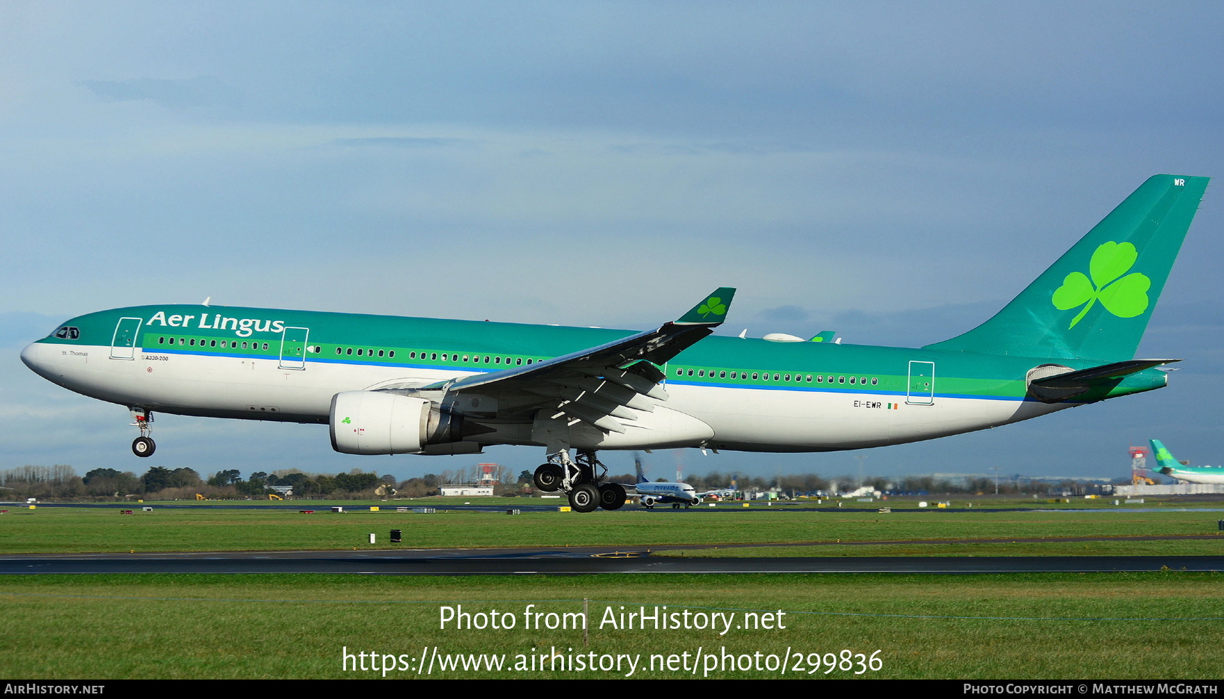 Aircraft Photo of EI-EWR | Airbus A330-202 | Aer Lingus | AirHistory.net #299836