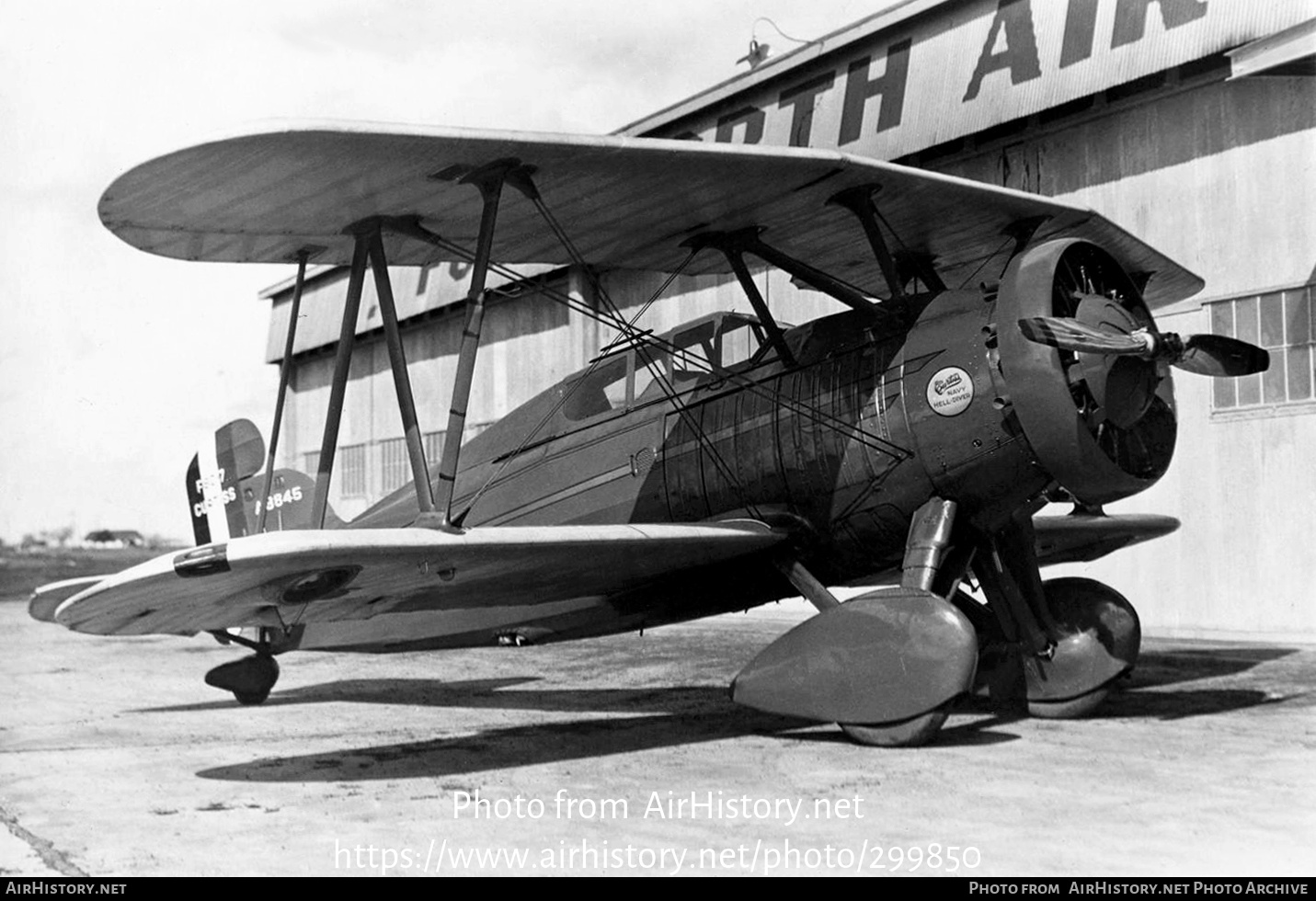 Aircraft Photo of A8845 | Curtiss XF8C-7 Helldiver | USA - Navy | AirHistory.net #299850