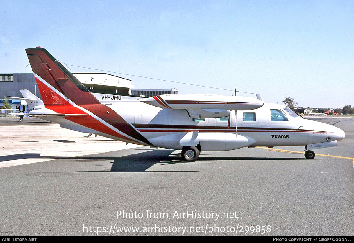 Aircraft Photo of VH-JMU | Mitsubishi MU-2J (MU-2B-35) | Penair | AirHistory.net #299858