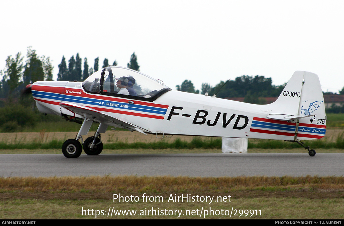 Aircraft Photo of F-BJVD | Scintex CP301C-2 Emeraude | Aéro Club Clément Ader | AirHistory.net #299911