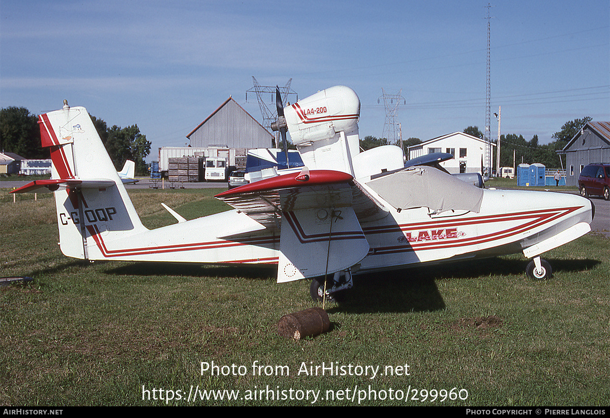 Aircraft Photo of C-GOQP | Lake LA-4-200 Buccaneer | AirHistory.net #299960