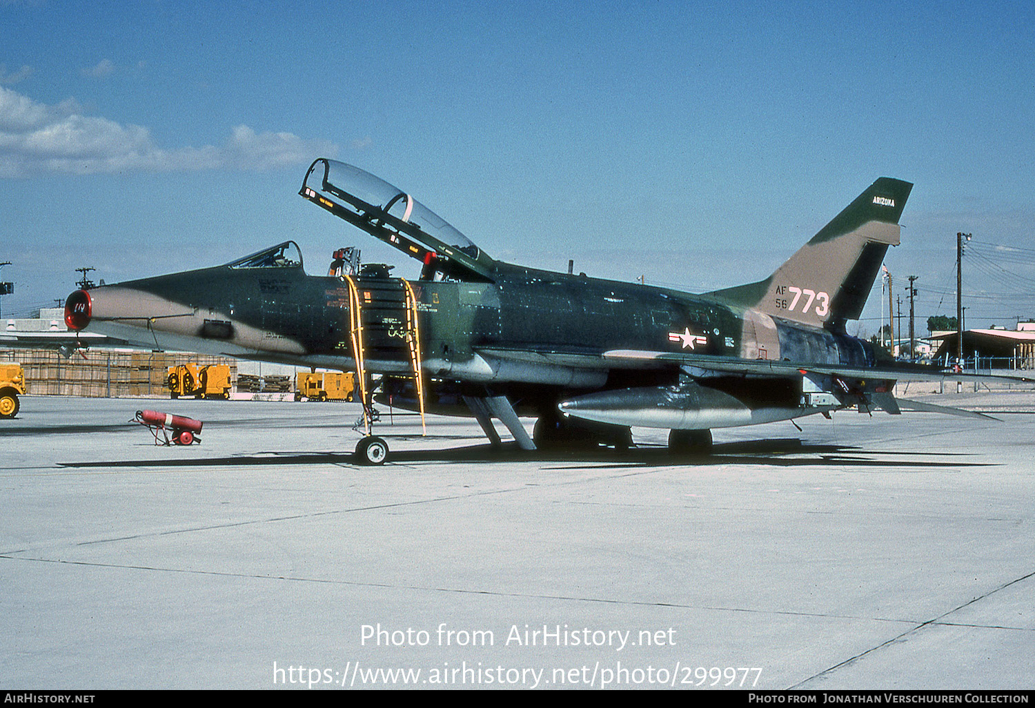 Aircraft Photo of 56-3773 / AF56-773 | North American F-100F Super Sabre | USA - Air Force | AirHistory.net #299977