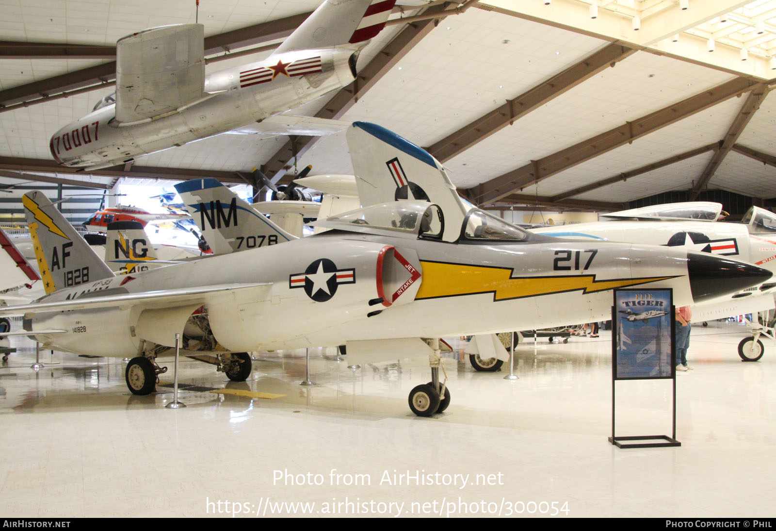 Aircraft Photo of 141828 / 1828 | Grumman F-11A Tiger (F11F-1) | USA - Navy | AirHistory.net #300054