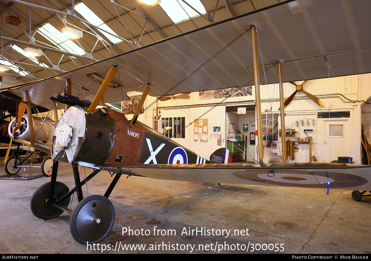 Aircraft Photo of G-BZSC / D1851 | Sopwith F-1 Camel (replica) | UK - Air Force | AirHistory.net #300055