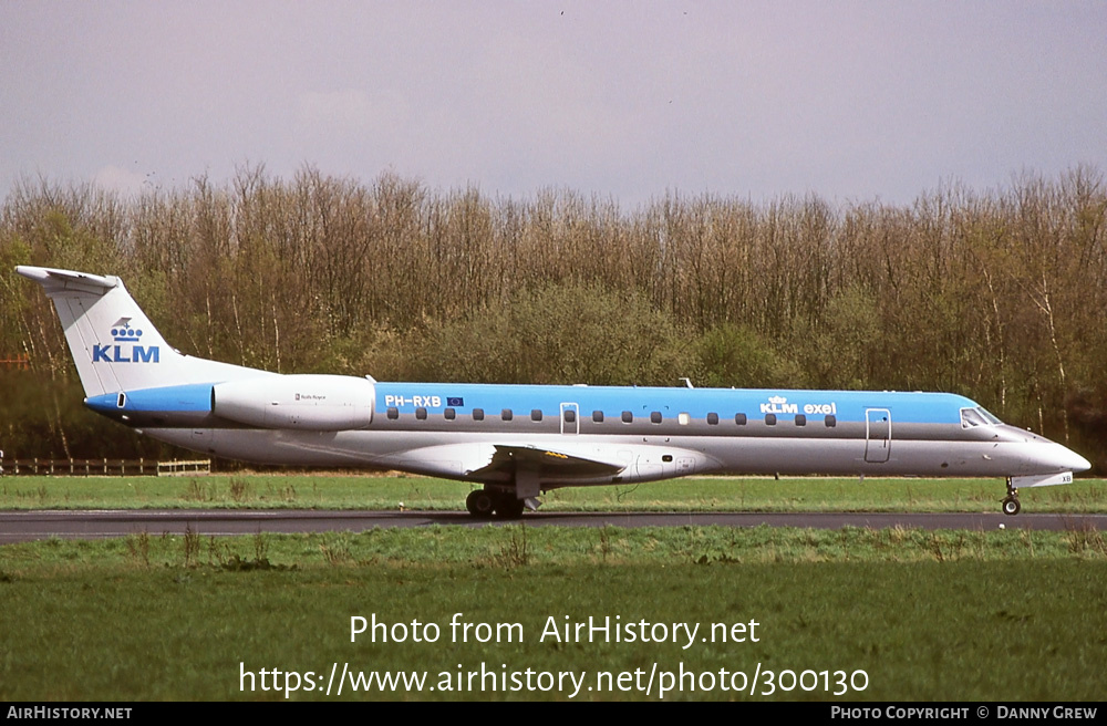 Aircraft Photo of PH-RXB | Embraer ERJ-145MP (EMB-145MP) | KLM Exel | AirHistory.net #300130