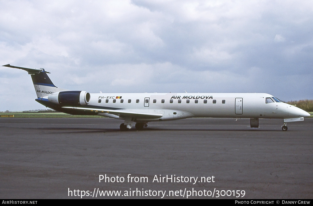 Aircraft Photo of PH-RXC | Embraer ERJ-145LR (EMB-145LR) | Air Moldova | AirHistory.net #300159