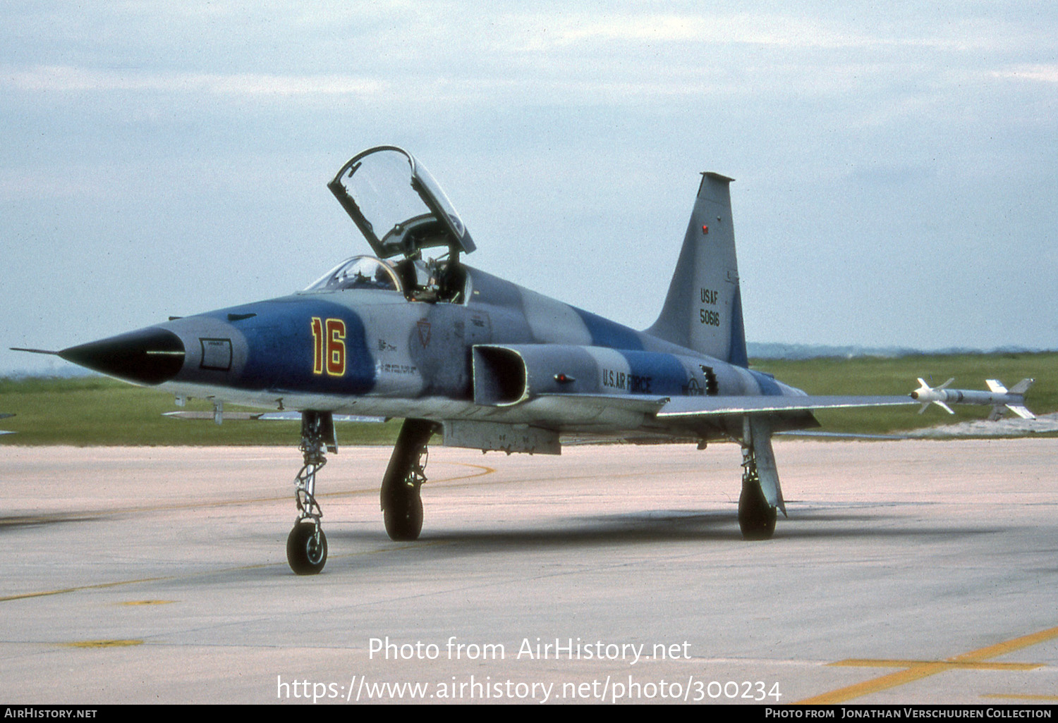 Aircraft Photo of 75-0616 / 50616 | Northrop F-5E Tiger II | USA - Air Force | AirHistory.net #300234