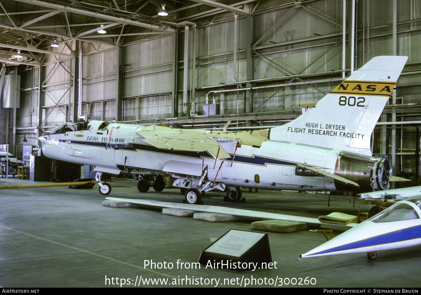 Aircraft Photo of NASA 802 | Vought F-8C Crusader | NASA - National Aeronautics and Space Administration | AirHistory.net #300260