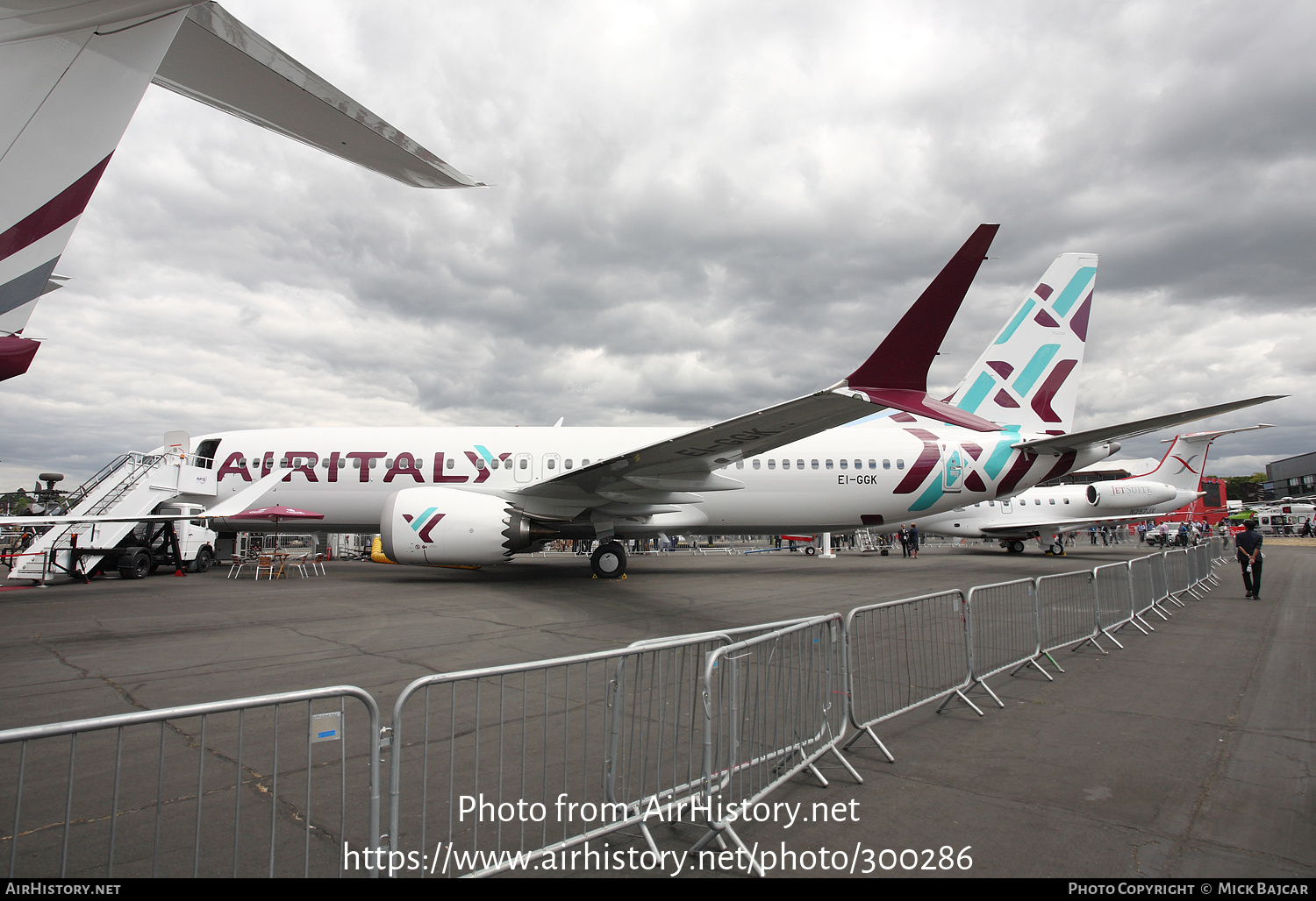 Aircraft Photo of EI-GGK | Boeing 737-8 Max 8 | Air Italy | AirHistory.net #300286