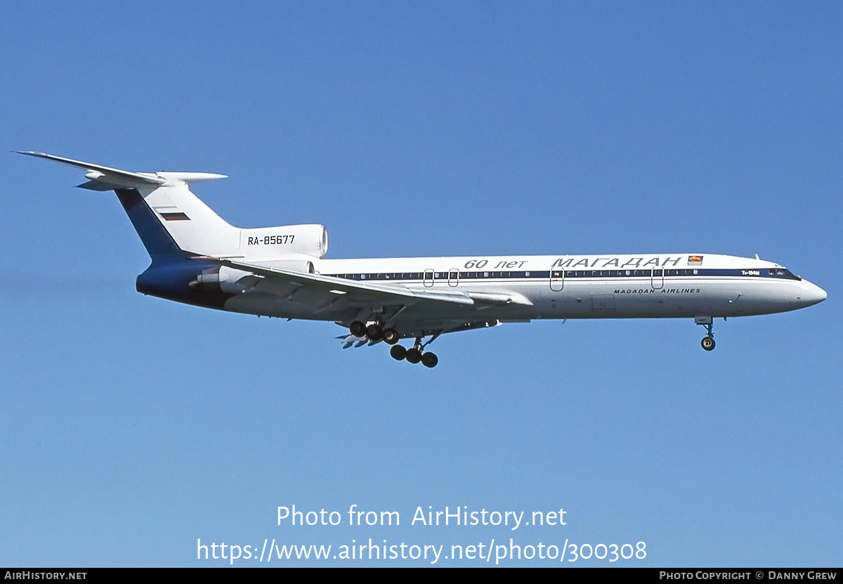 Aircraft Photo of RA-85677 | Tupolev Tu-154M | Mavial - Magadan Airlines | AirHistory.net #300308