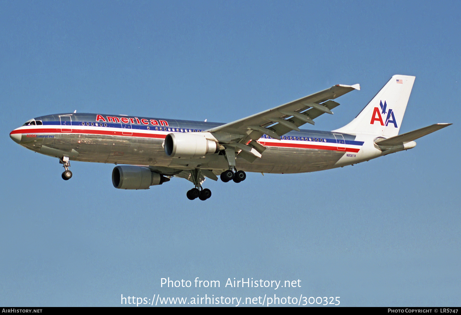 Aircraft Photo of N8067A | Airbus A300B4-605R | American Airlines | AirHistory.net #300325