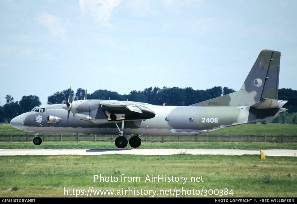 Aircraft Photo of 2408 | Antonov An-26 | Czechia - Air Force | AirHistory.net #300384