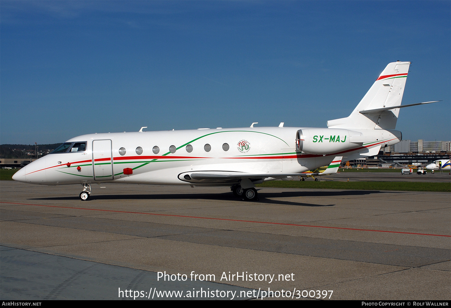 Aircraft Photo of SX-MAJ | Israel Aircraft Industries Gulfstream G200 | Majestic Wings | AirHistory.net #300397