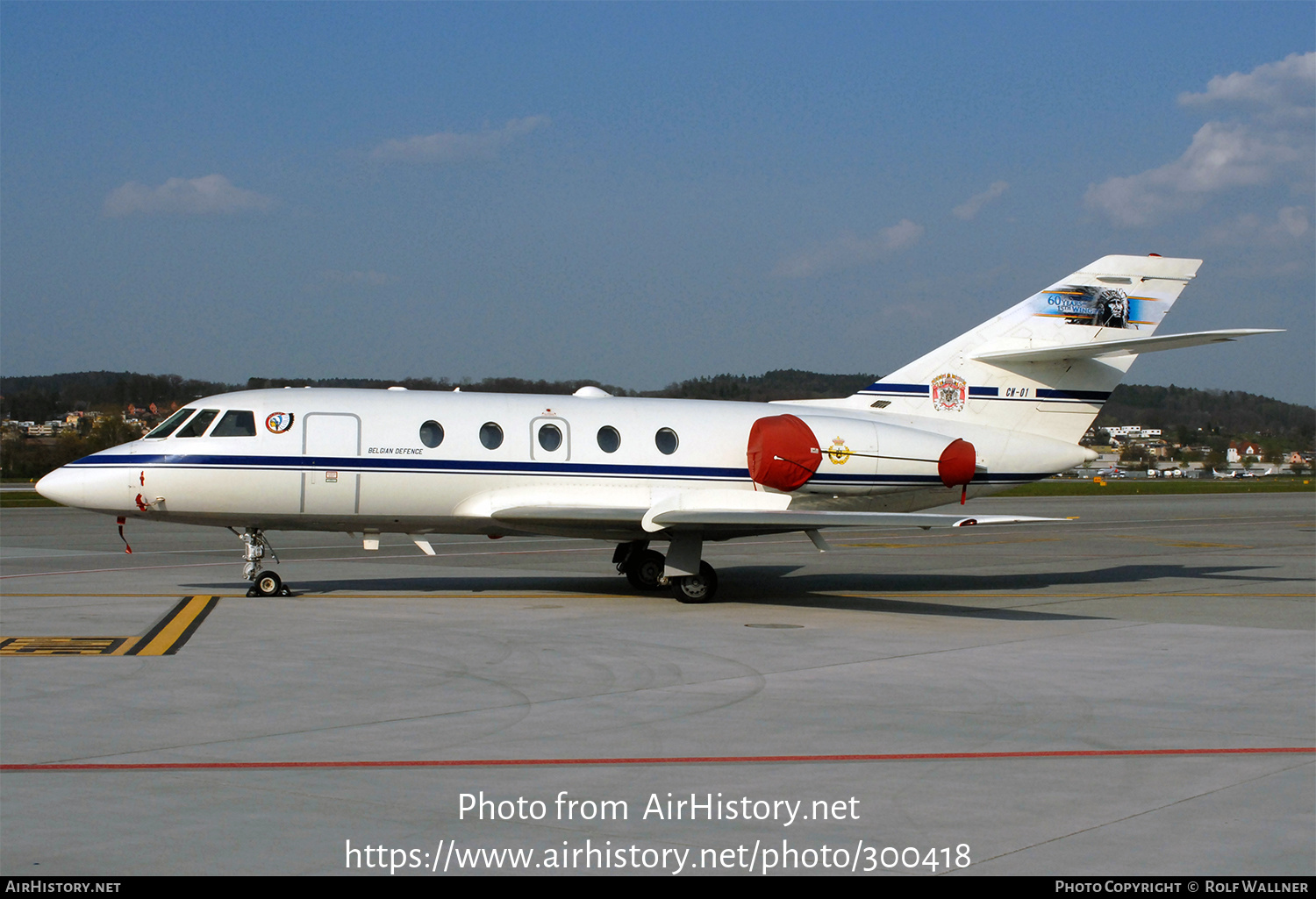 Aircraft Photo of CM-01 | Dassault Falcon 20E-5 | Belgium - Air Force | AirHistory.net #300418