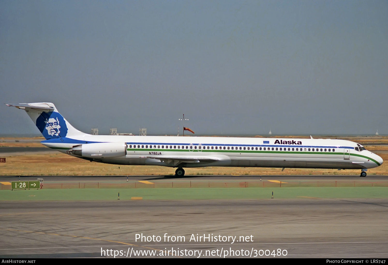 Aircraft Photo of N782JA | McDonnell Douglas MD-82 (DC-9-82) | Alaska Airlines | AirHistory.net #300480