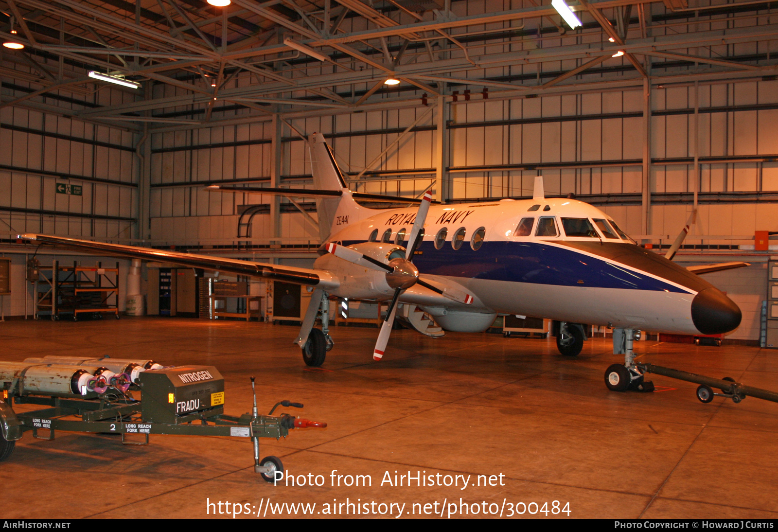 Aircraft Photo of ZE441 | British Aerospace BAe-3100 Jetstream T3 | UK - Navy | AirHistory.net #300484