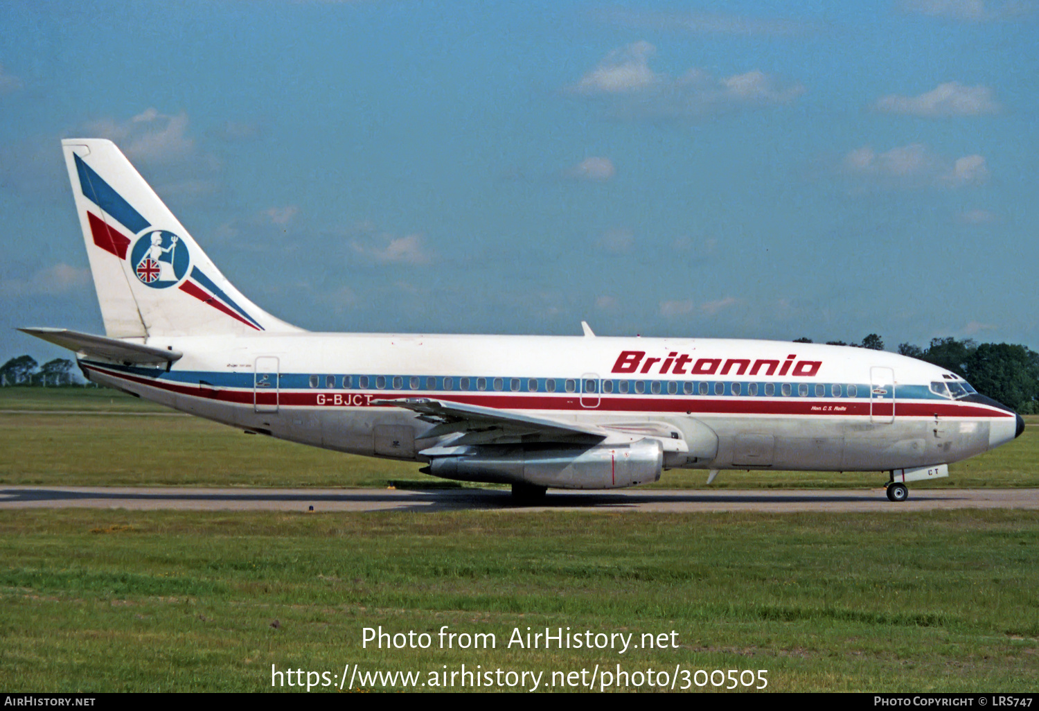 Aircraft Photo of G-BJCT | Boeing 737-204/Adv | Britannia Airways | AirHistory.net #300505