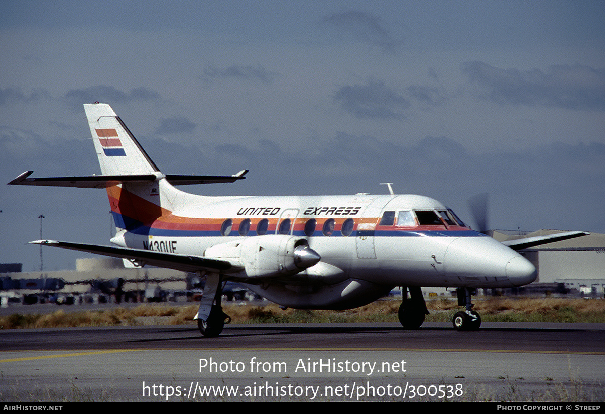 Aircraft Photo of N430UE | British Aerospace BAe-3101 Jetstream 31 | United Express | AirHistory.net #300538