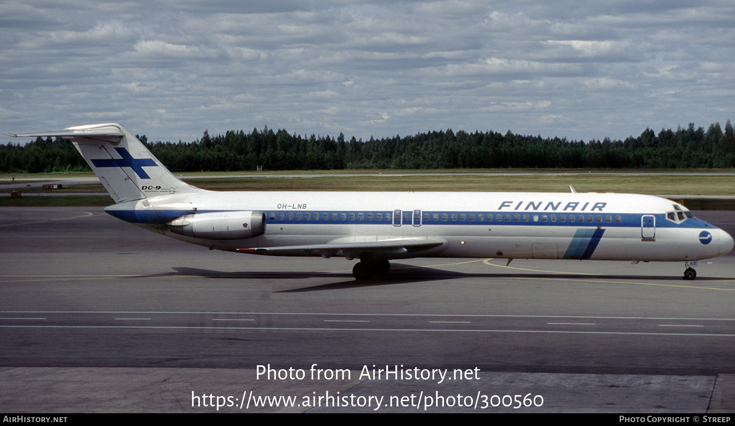 Aircraft Photo of OH-LNB | McDonnell Douglas DC-9-41 | Finnair | AirHistory.net #300560