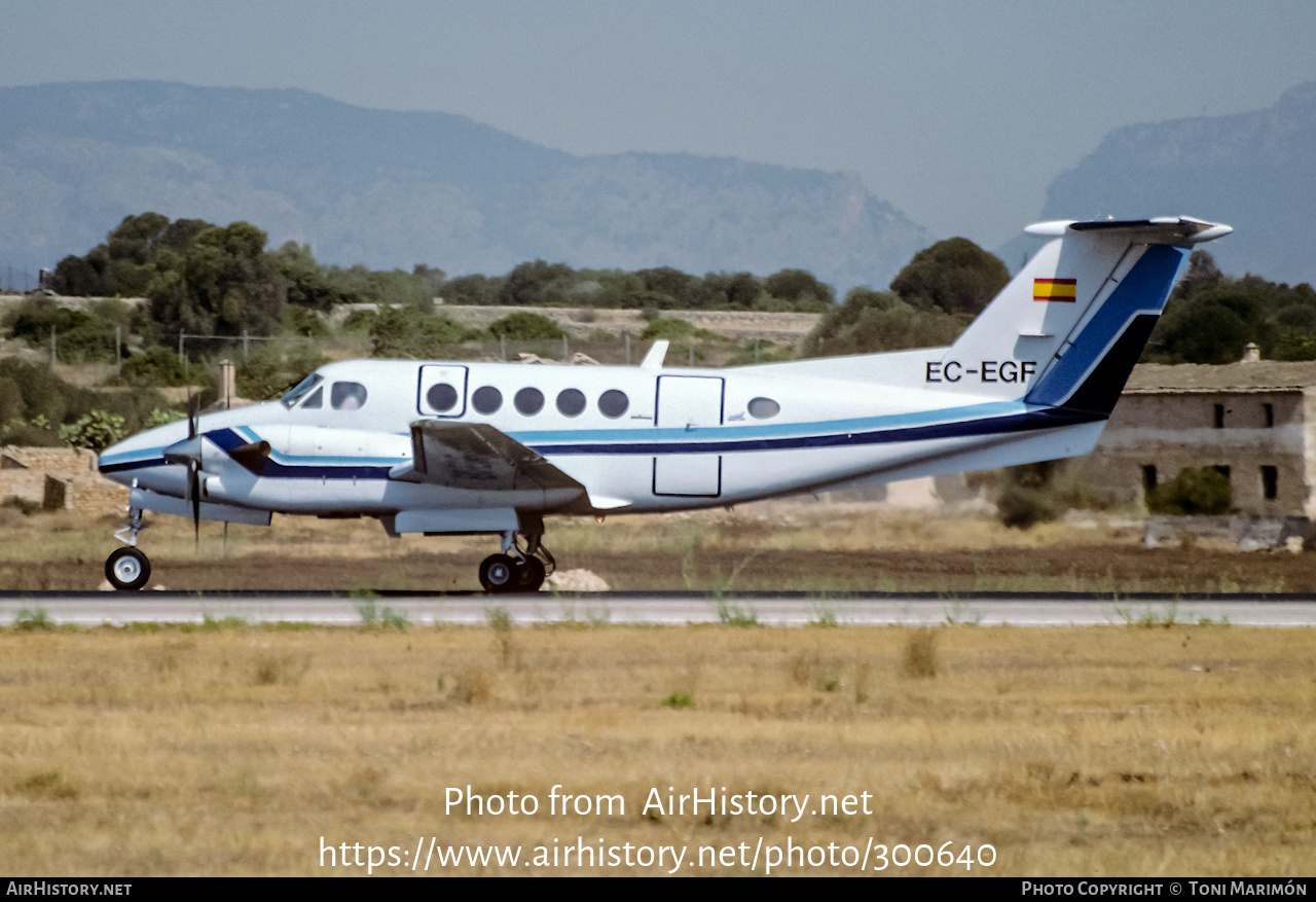 Aircraft Photo of EC-EGF | Beech Super King Air 300LW | Gestair | AirHistory.net #300640