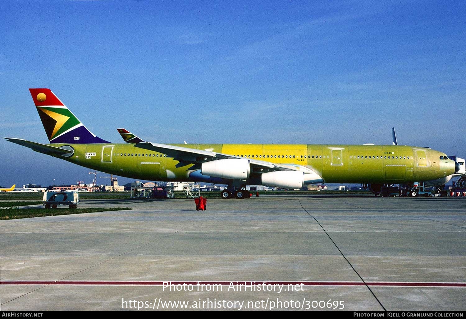 Aircraft Photo of F-WWJZ | Airbus A340-313 | South African Airways | AirHistory.net #300695