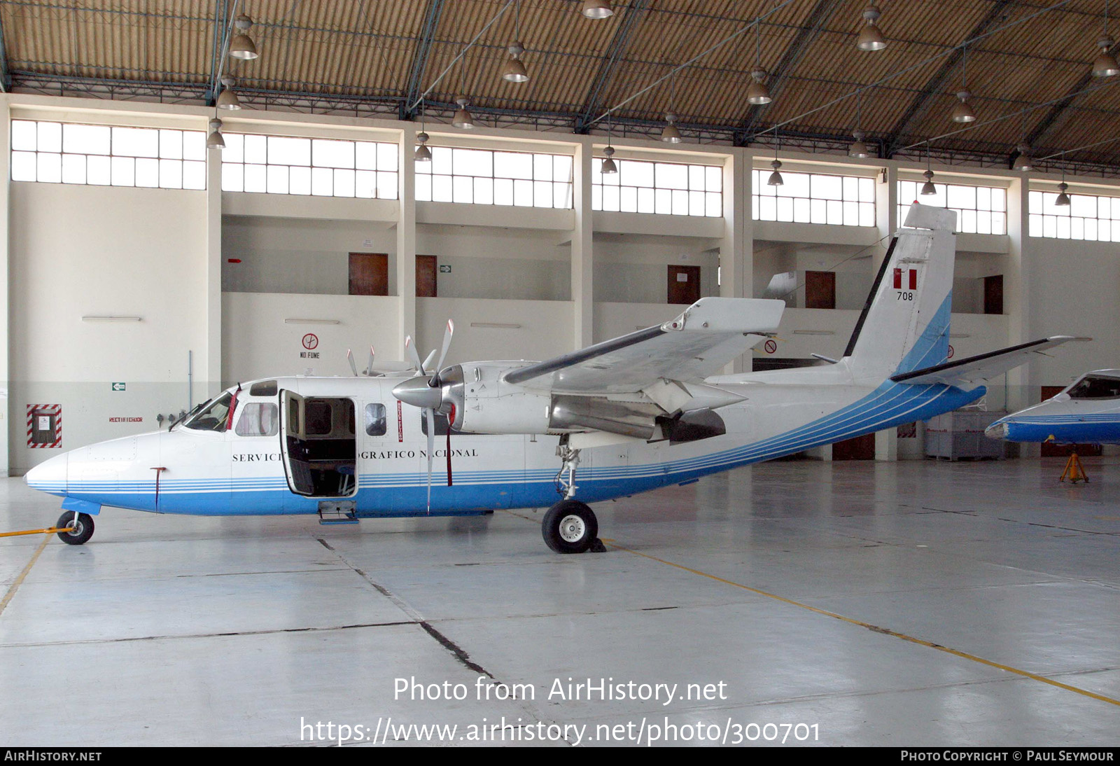 Aircraft Photo of 708 | Rockwell 690B Turbo Commander | Peru - Air Force | AirHistory.net #300701