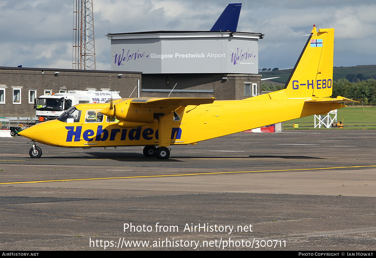 Aircraft Photo of G-HEBO | Britten-Norman BN-2B-26 Islander | Hebridean Air Services | AirHistory.net #300711