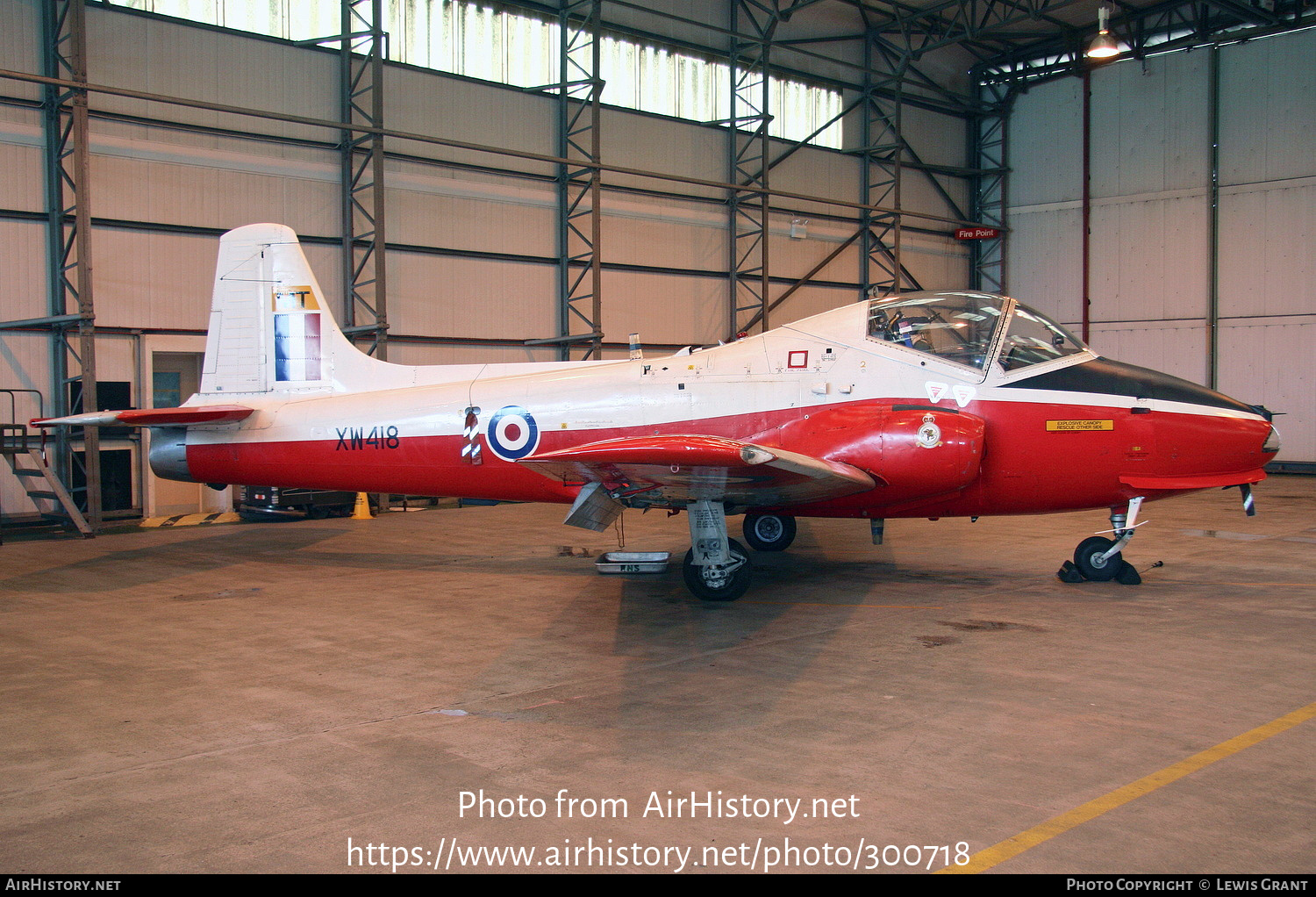 Aircraft Photo of XW418 | BAC 84 Jet Provost T5A | UK - Air Force | AirHistory.net #300718