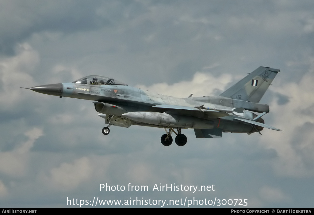 Aircraft Photo of 112 | General Dynamics F-16C Fighting Falcon | Greece - Air Force | AirHistory.net #300725