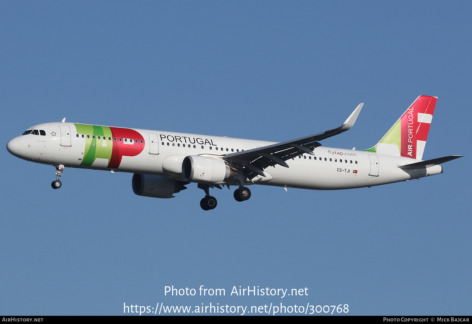 Aircraft Photo of CS-TJI | Airbus A321-251N | TAP Air Portugal | AirHistory.net #300768