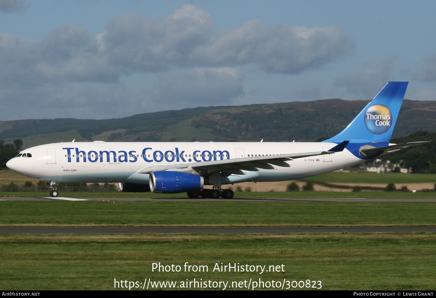 Aircraft Photo of G-TCXA | Airbus A330-243 | Thomas Cook Airlines | AirHistory.net #300823