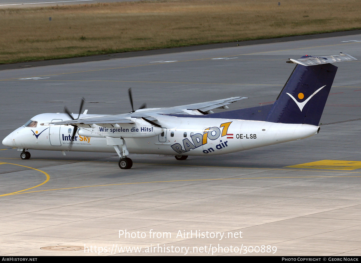 Aircraft Photo of OE-LSB | Bombardier DHC-8-314Q Dash 8 | InterSky | AirHistory.net #300889