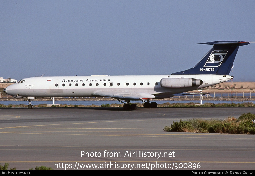 Aircraft Photo of RA-65775 | Tupolev Tu-134A-3 | Perm Airlines - PAL | AirHistory.net #300896