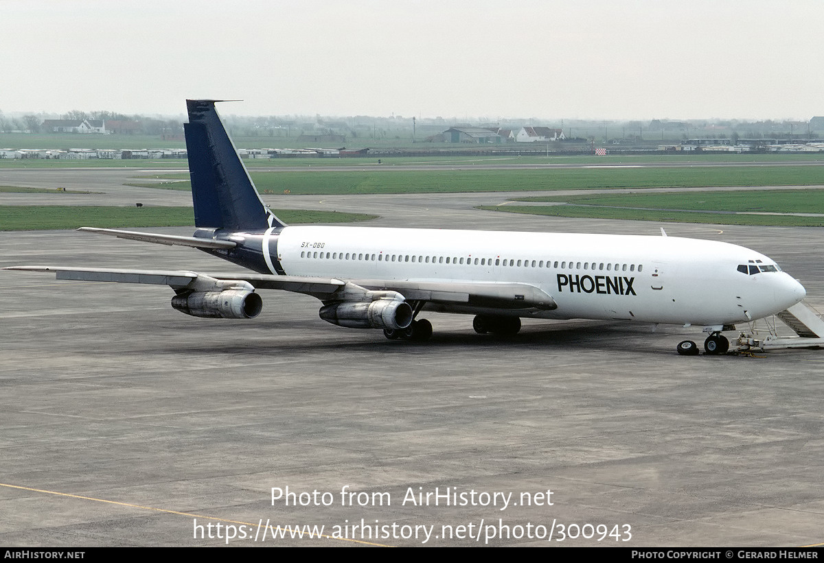 Aircraft Photo of SX-DBO | Boeing 707-351C | Phoenix Aviation | AirHistory.net #300943